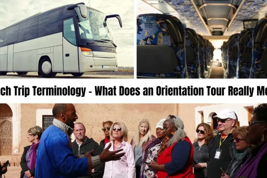 coach trip terminology