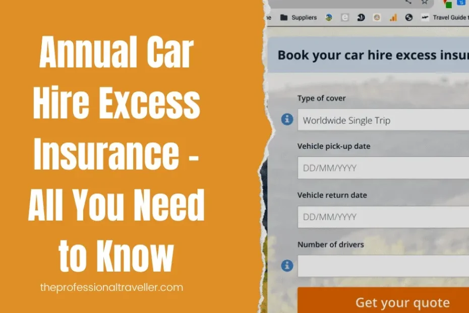 annual car hire excess insurance