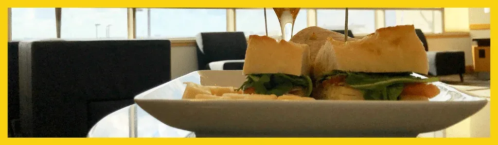 airport lounge pass snacks