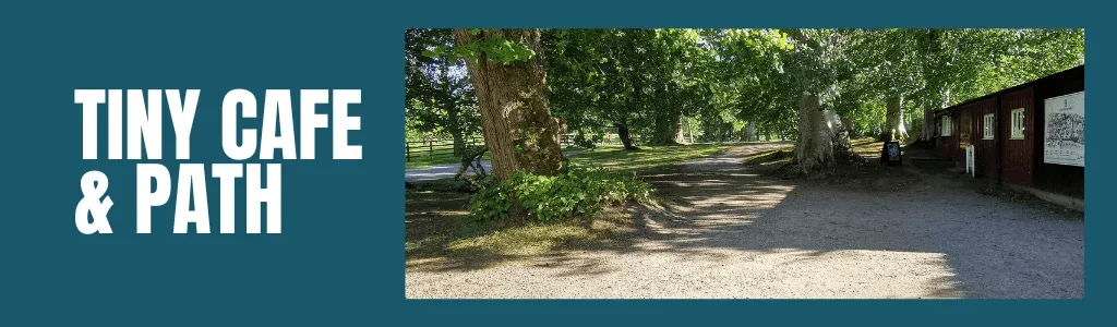 cafe and path