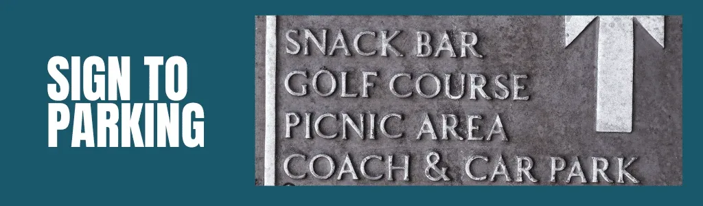 coach park sign