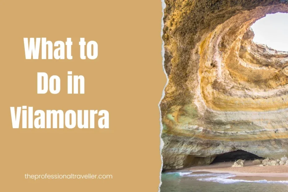 what to do in vilamoura featured image showing benagil cave