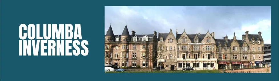 a building with pointed roofs