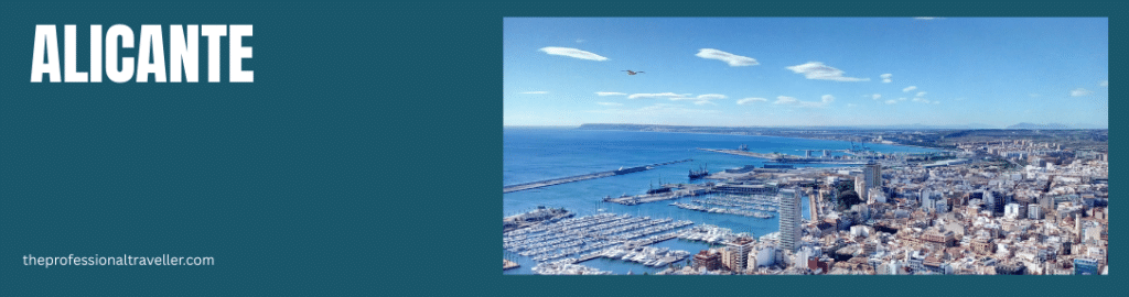 alicante castle view