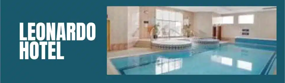 a swimming pool in a room