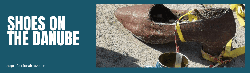 is budapest worth a visit image showing shoes by the danube