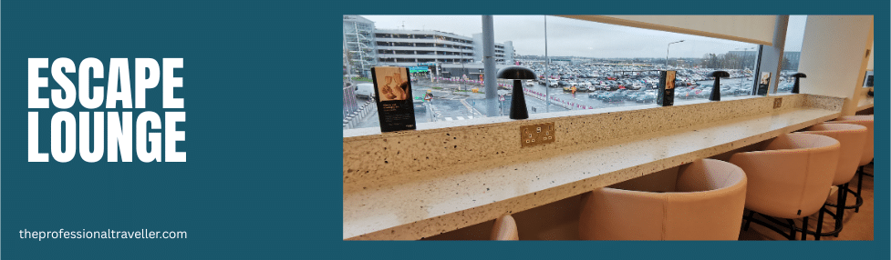 best edinburgh airport lounge for business travellers image showing the escape lounge