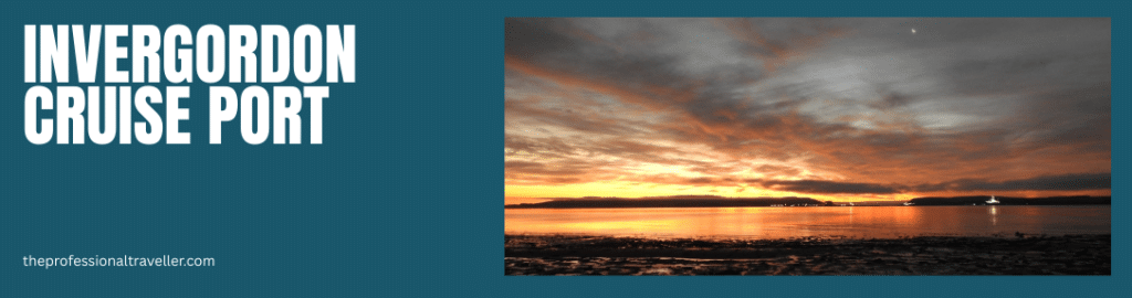 invergordon cruise port sunset