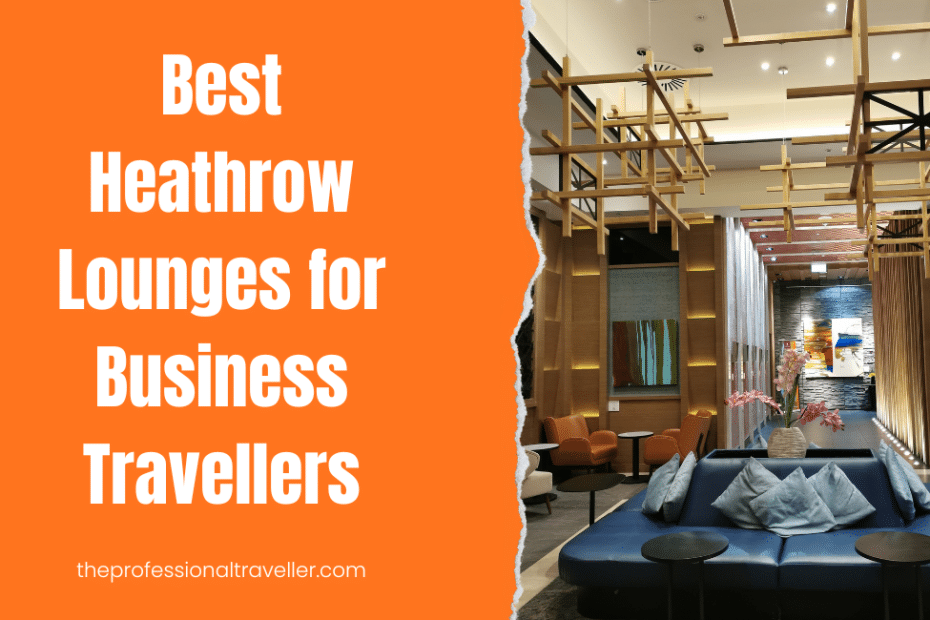 heathrow lounges for business travellers image showing plaza premium entrance with sofa, picture and orchids