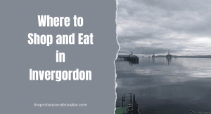 where to shop and eat in invergordon featured image showing oil rigs in the cromarty firth