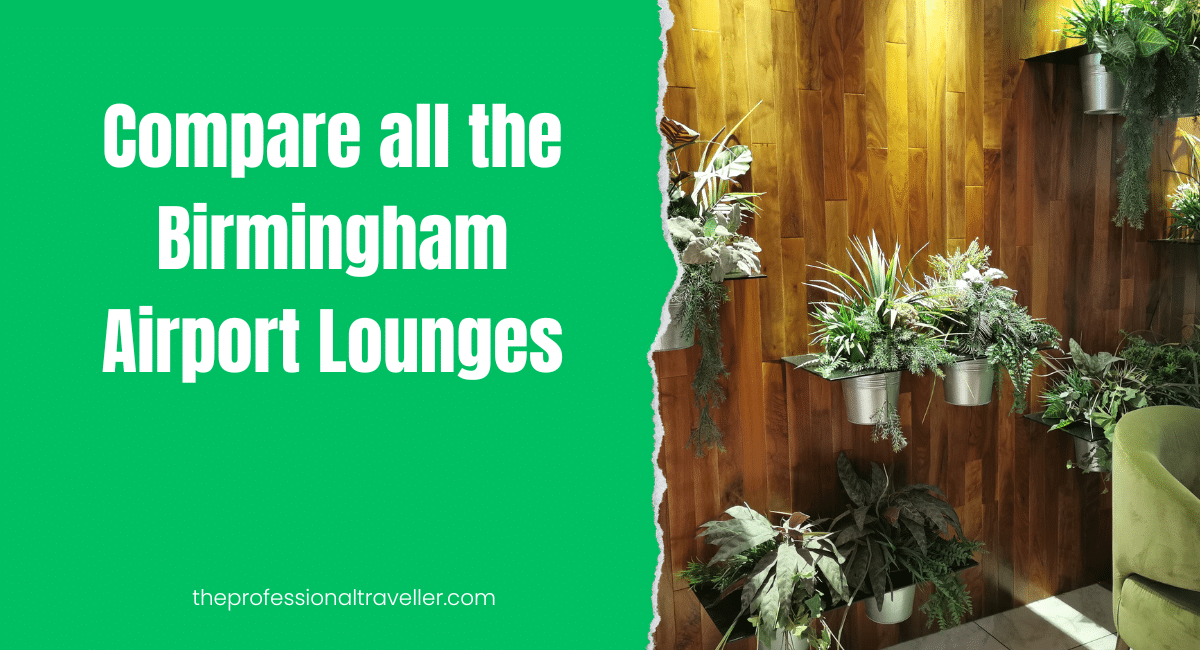 Birmingham Airport Lounges – Compare Them All Here